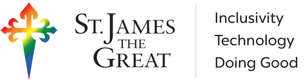 St. James the Great Pride logo