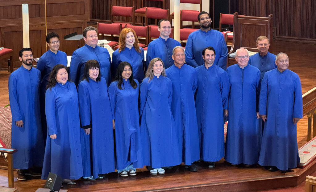 The St. James the Great Choir in June, 2025