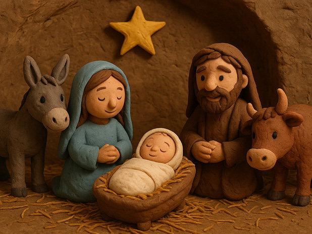 Kids’ Christmas Video Contest 2025 (claymation Nativity scene)